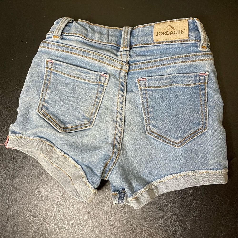 Jordache Blue Jean Shorts 2T - Picture 2 of 3